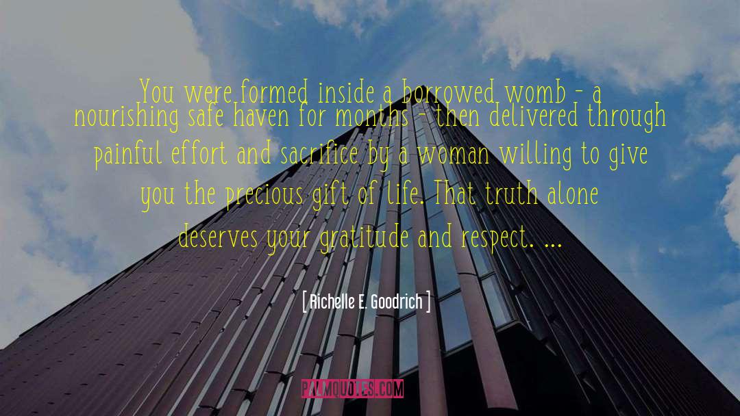 Womanhood quotes by Richelle E. Goodrich