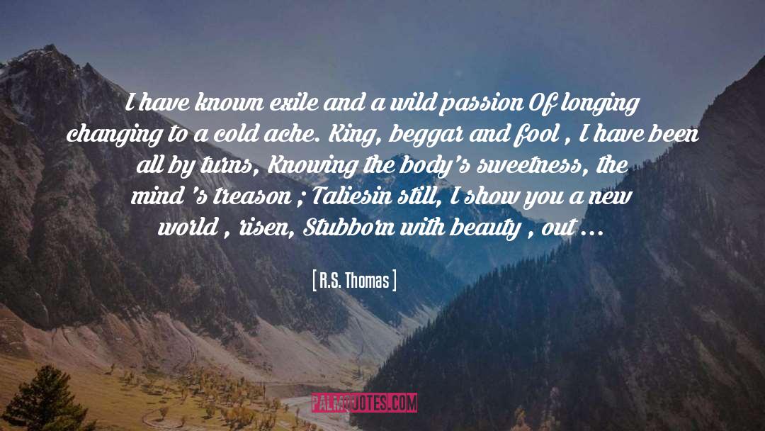 Womanly Body quotes by R.S. Thomas