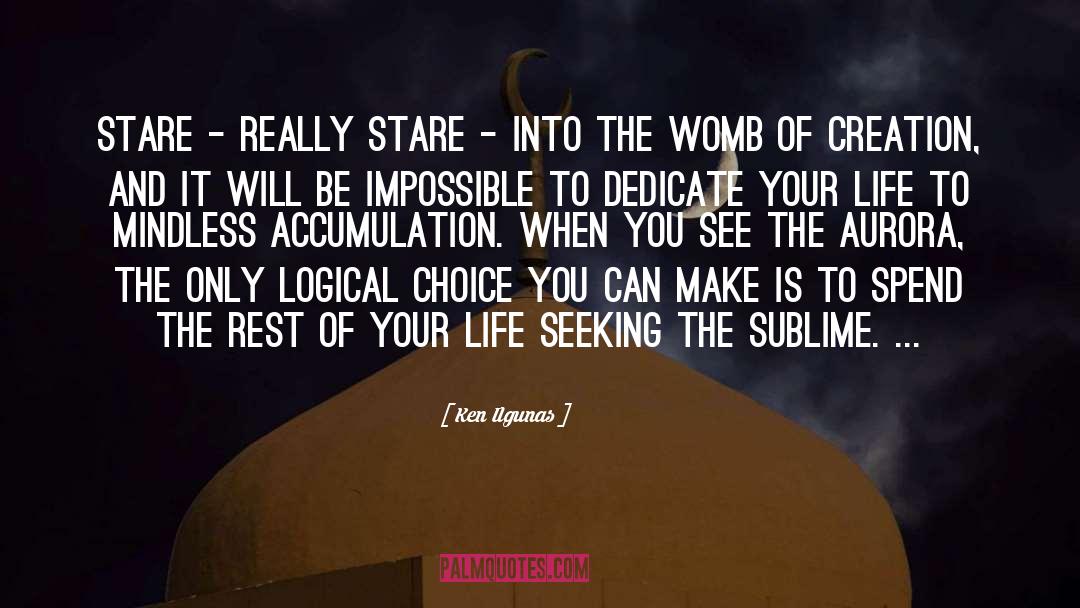Womb quotes by Ken Ilgunas