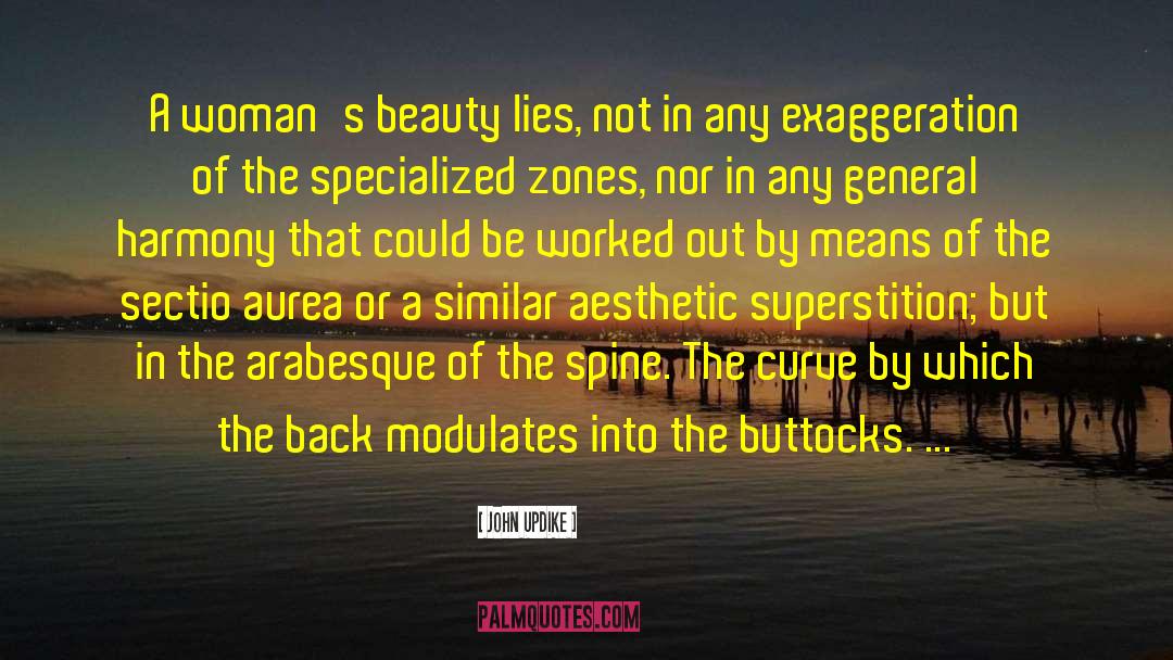 Women 27s Beauty quotes by John Updike