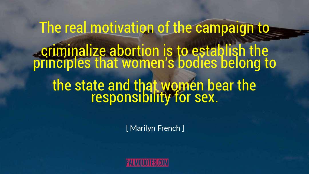 Women 27s Bodies quotes by Marilyn French