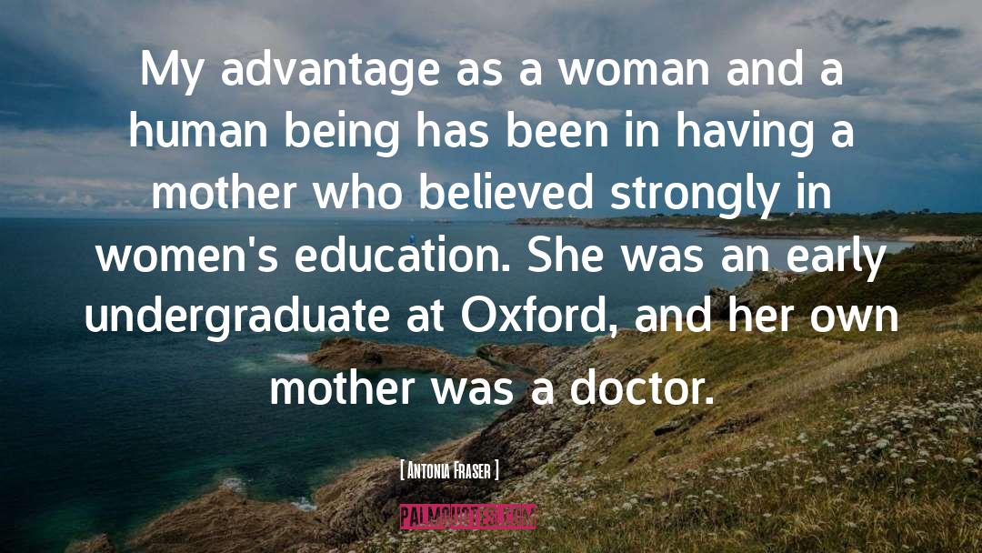 Women 27s Education quotes by Antonia Fraser