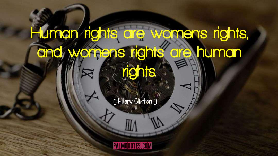 Women 27s Rights quotes by Hillary Clinton