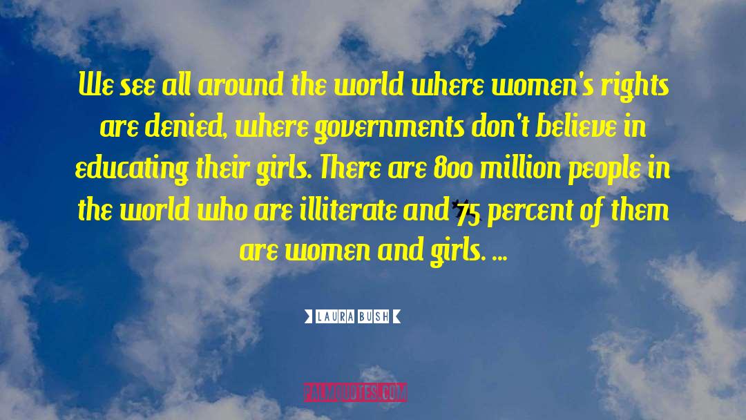 Women 27s Rights quotes by Laura Bush