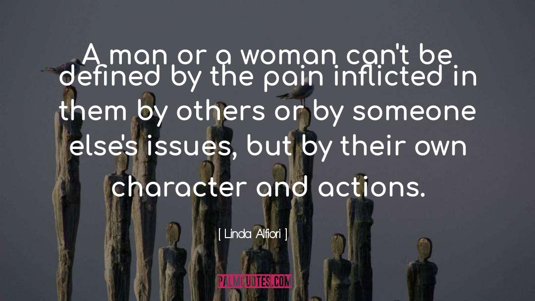 Women Abuse quotes by Linda Alfiori