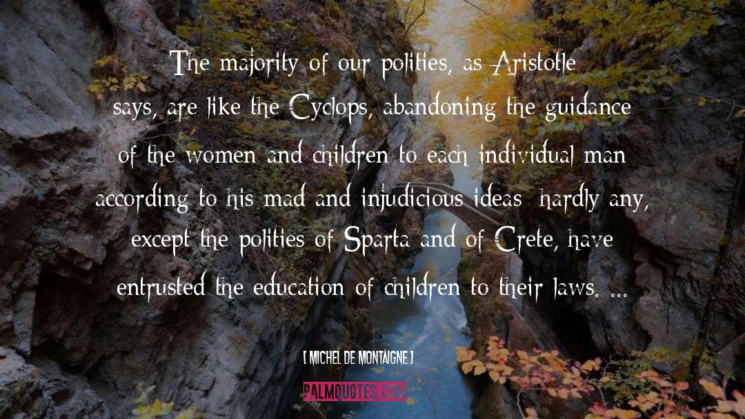 Women And Children quotes by Michel De Montaigne