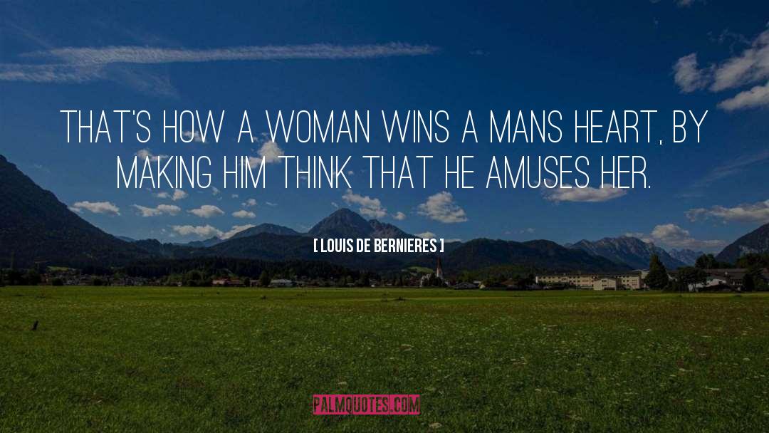 Women And Love quotes by Louis De Bernieres