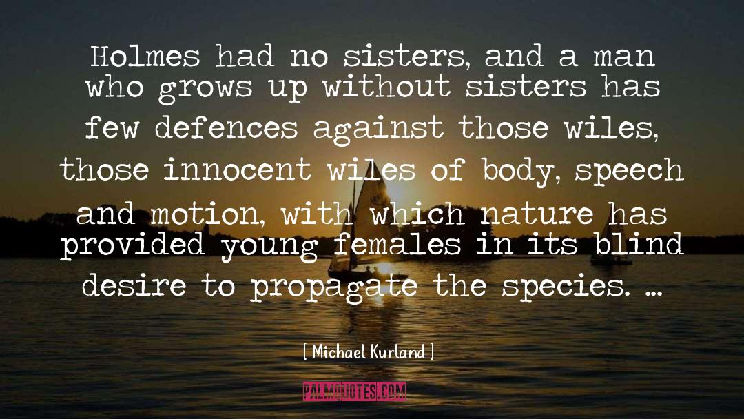 Women And Man quotes by Michael Kurland
