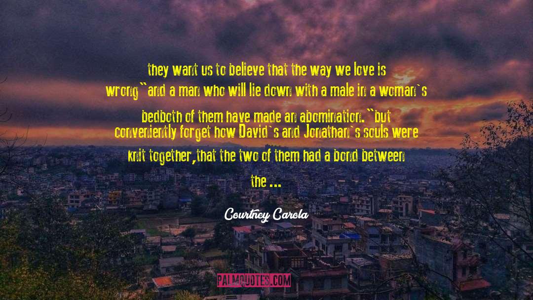 Women And Religion quotes by Courtney Carola