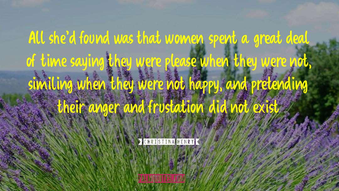 Women And Religion quotes by Christina Henry