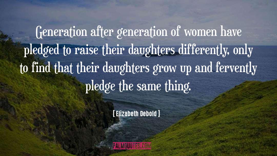 Women And Time quotes by Elizabeth Debold