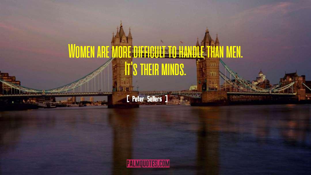 Women Bashing quotes by Peter Sellers