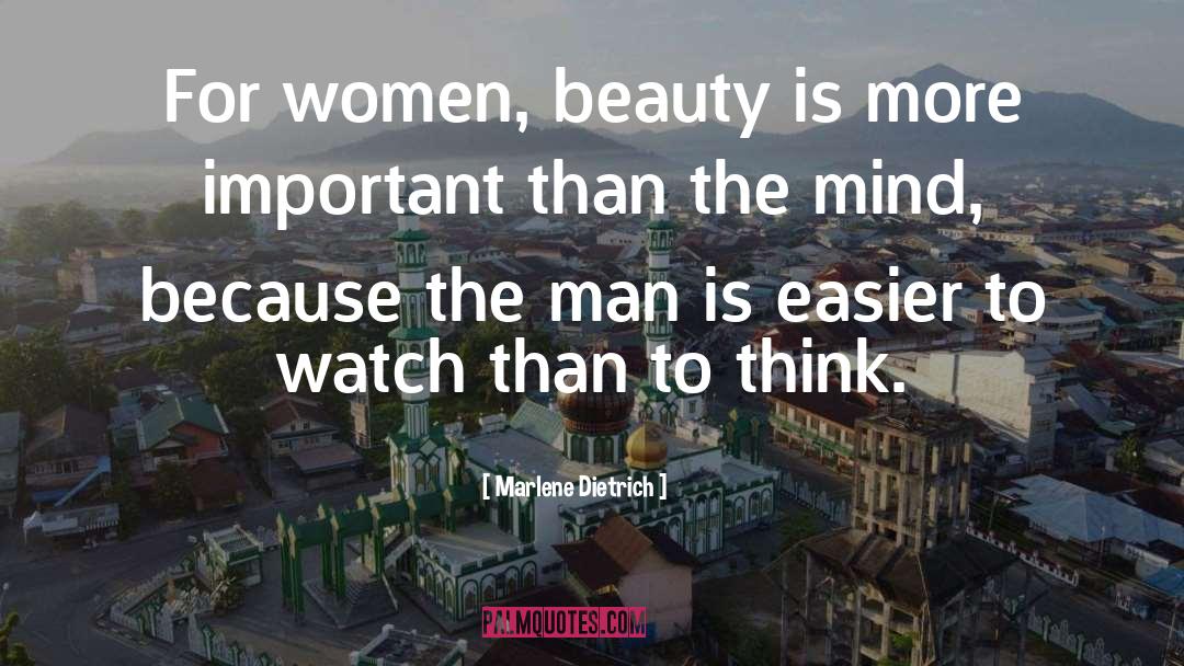 Women Beauty quotes by Marlene Dietrich