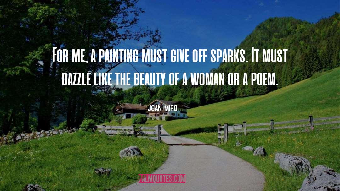 Women Beauty quotes by Joan Miro