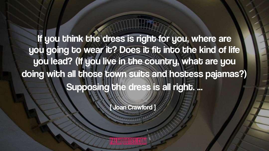 Women Clothing quotes by Joan Crawford