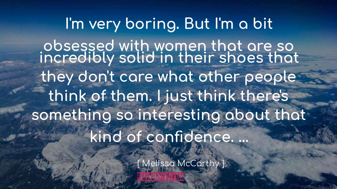 Women Confidence quotes by Melissa McCarthy