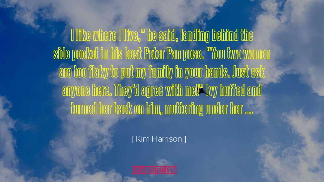 Women Correspondents quotes by Kim Harrison