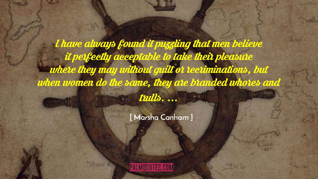 Women Equality quotes by Marsha Canham