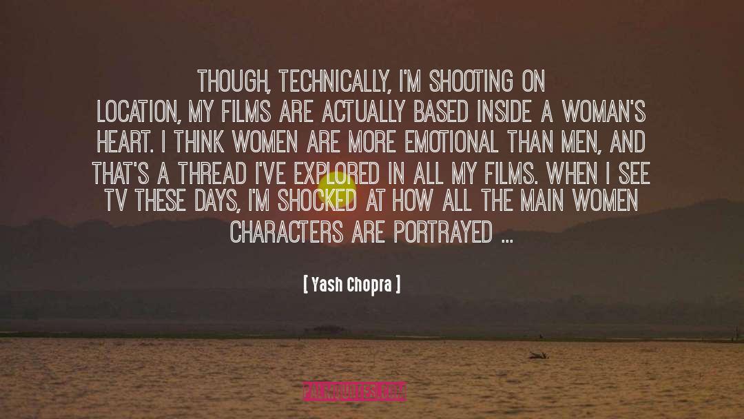 Women Equality quotes by Yash Chopra