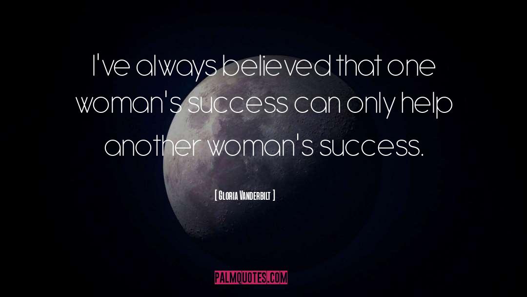 Women In Business quotes by Gloria Vanderbilt