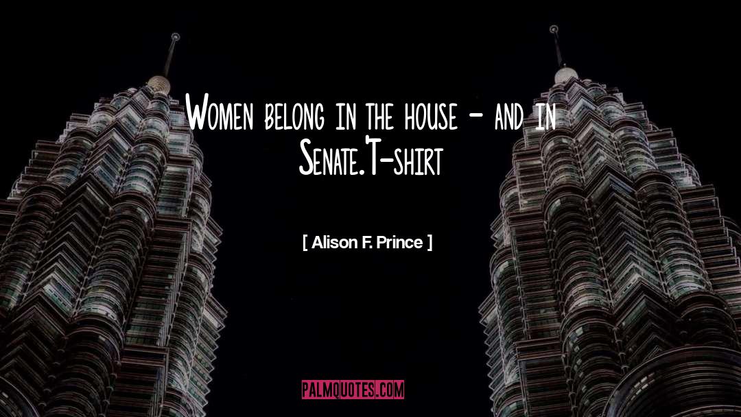 Women In Fiction quotes by Alison F. Prince