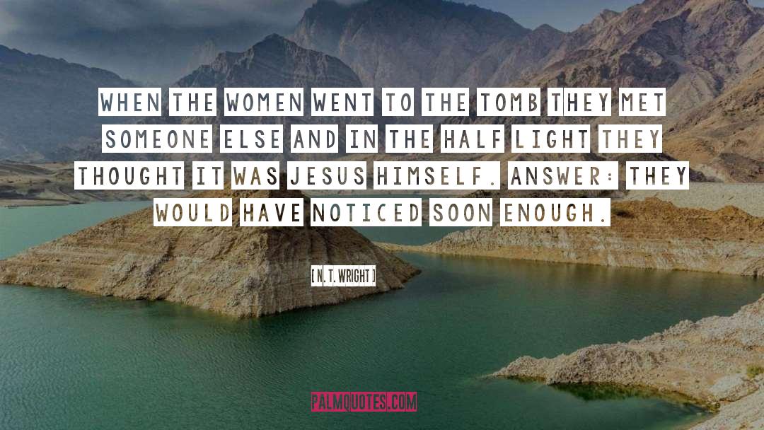 Women In History quotes by N. T. Wright