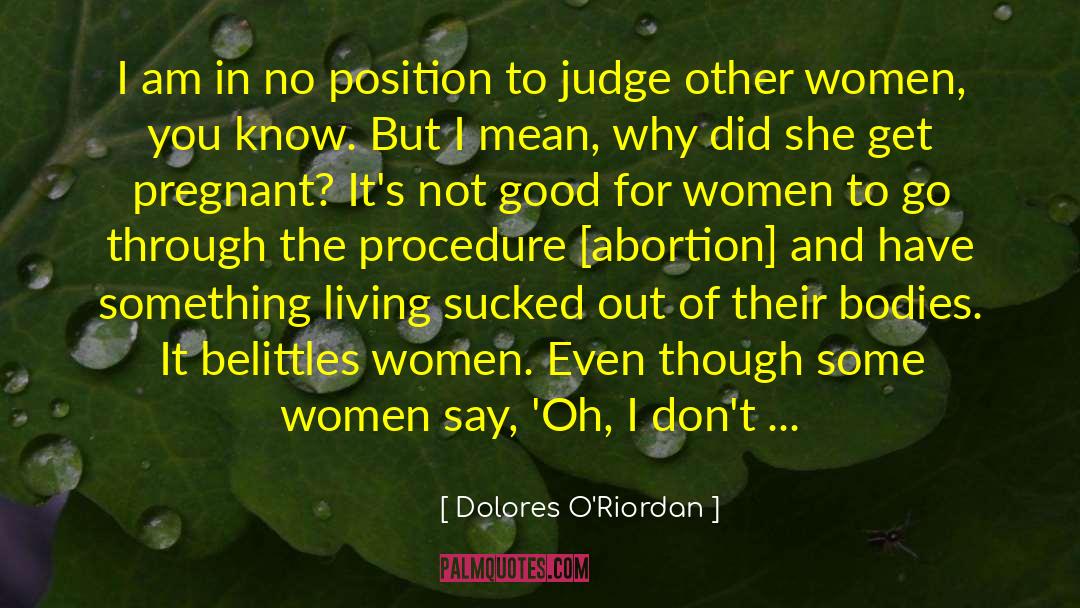 Women In Ministry quotes by Dolores O'Riordan
