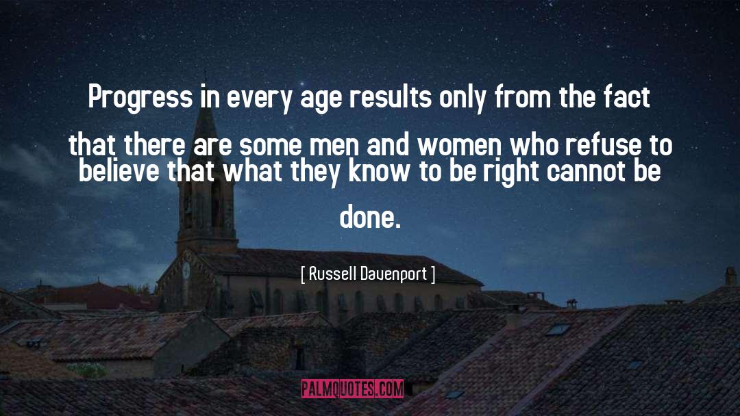 Women In Science quotes by Russell Davenport