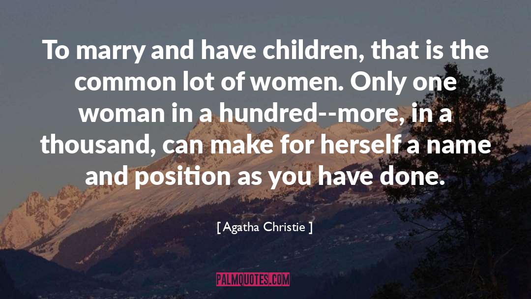 Women In Tech quotes by Agatha Christie