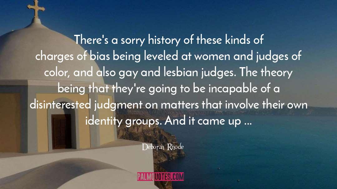 Women In The 1940s quotes by Deborah Rhode