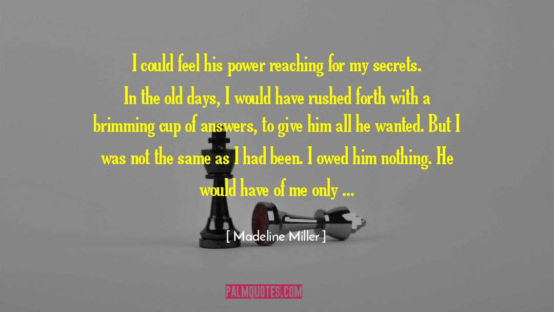 Women Inspirational quotes by Madeline Miller