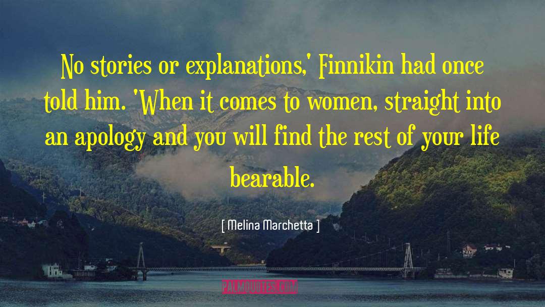 Women Intuition quotes by Melina Marchetta