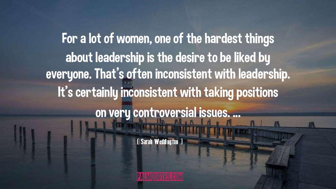 Women Leadership Nucleus quotes by Sarah Weddington
