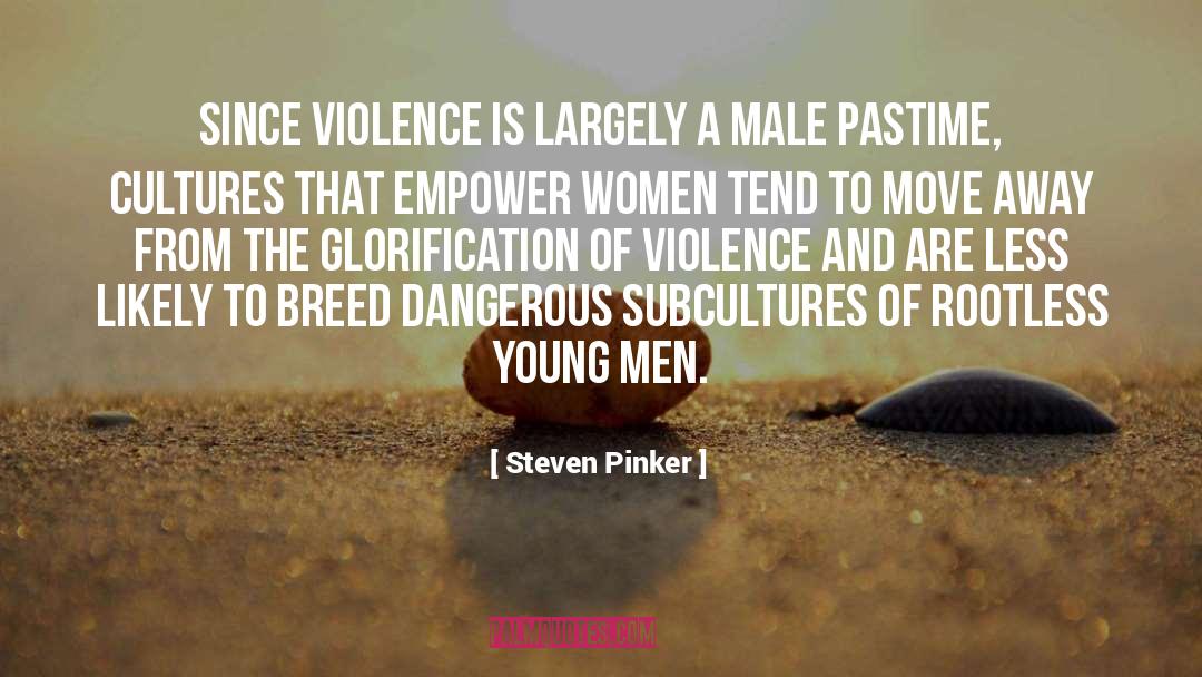 Women Leadership quotes by Steven Pinker