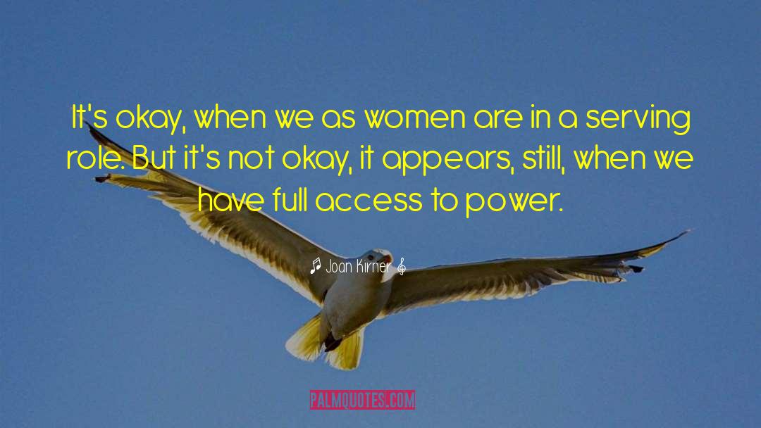 Women Power quotes by Joan Kirner