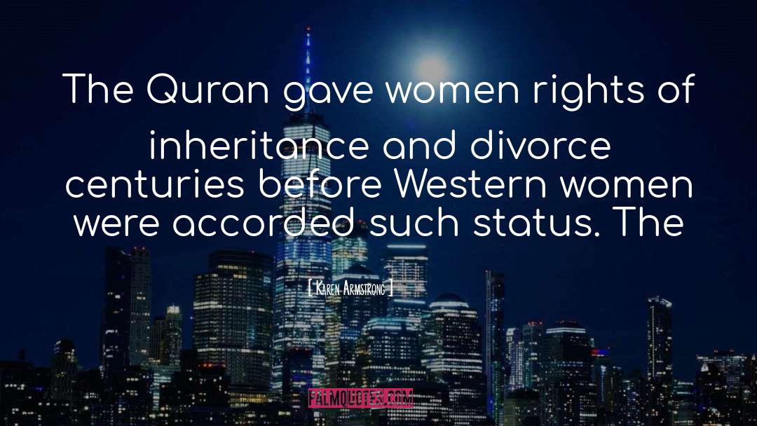 Women Rights quotes by Karen Armstrong