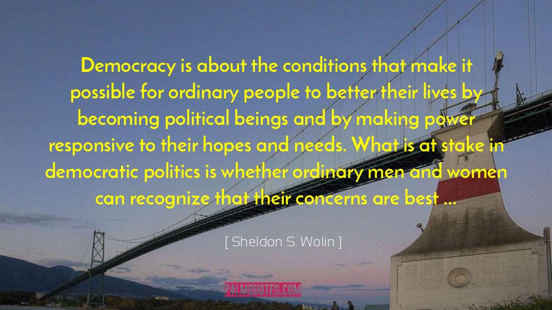 Women S Liberations quotes by Sheldon S. Wolin