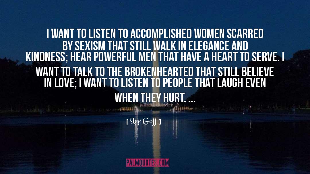 Women S Strength quotes by Lee Goff