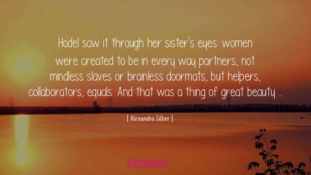 Women S Suffrage quotes by Alexandra Silber