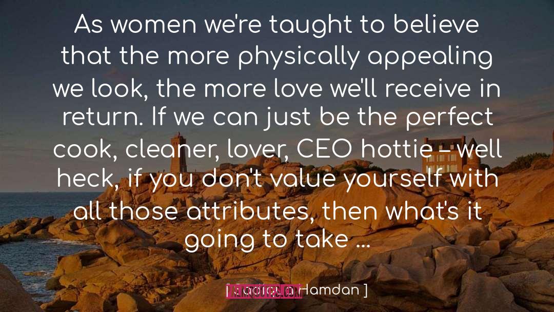 Women Self Confidence quotes by Sadiqua Hamdan