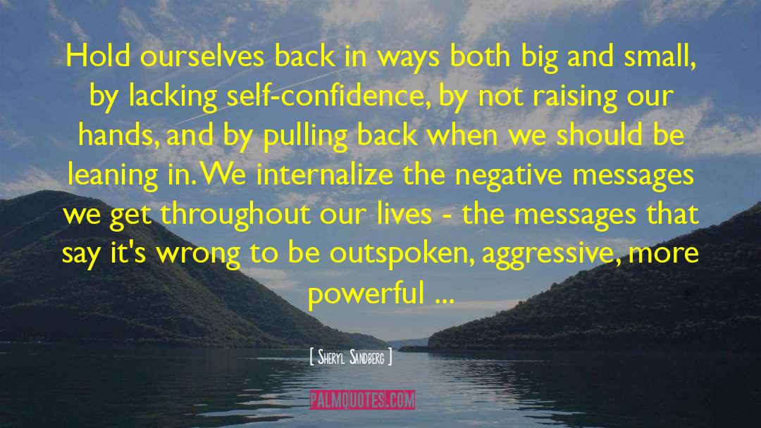 Women Self Confidence quotes by Sheryl Sandberg