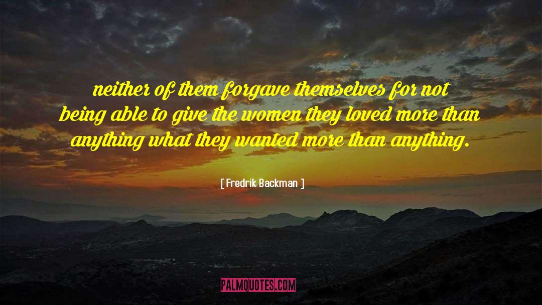 Women Strength quotes by Fredrik Backman