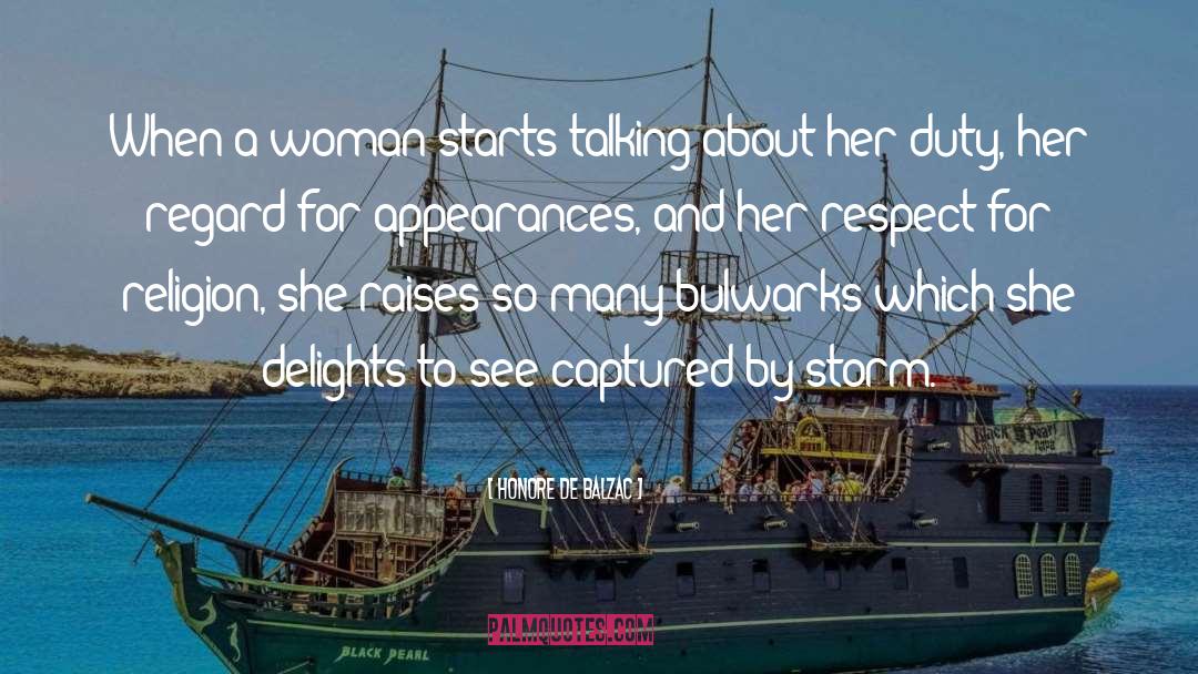 Women Talking quotes by Honore De Balzac