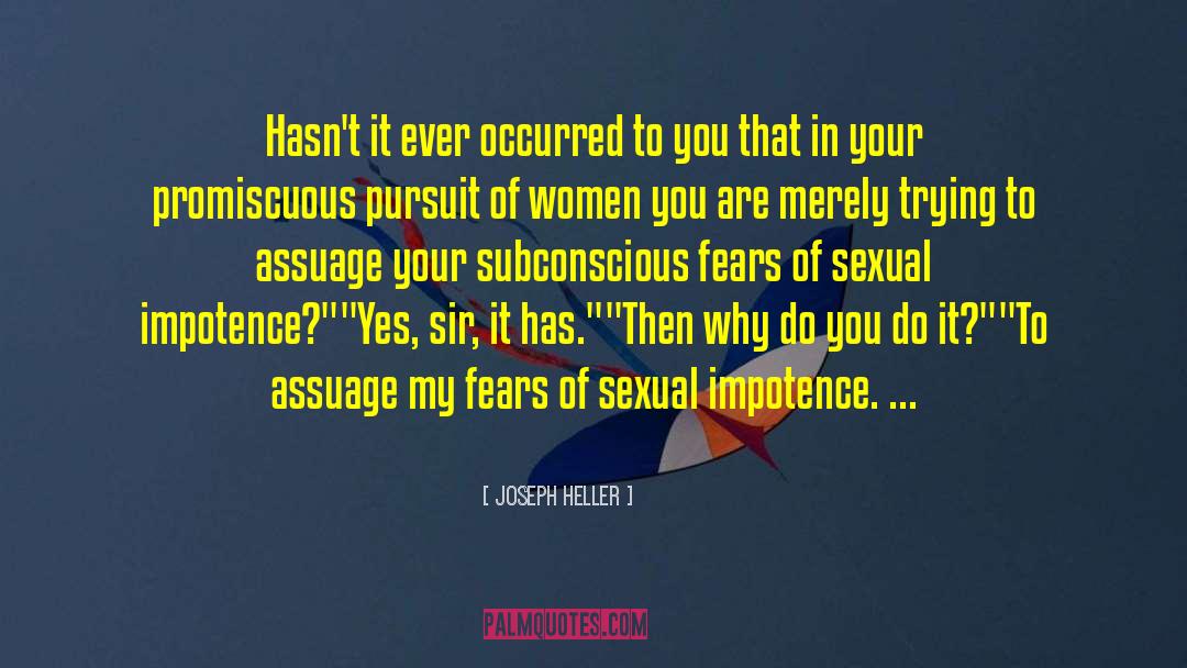 Women Thoughts quotes by Joseph Heller