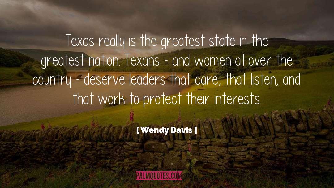 Women To Drive quotes by Wendy Davis
