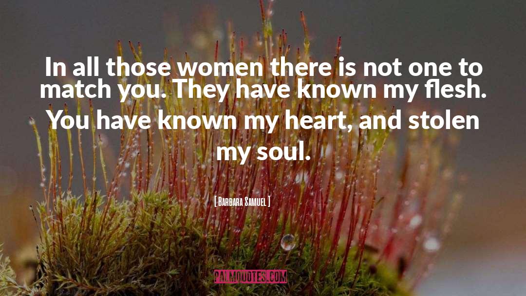 Women Wisdom quotes by Barbara Samuel