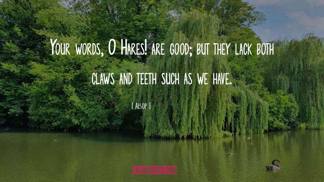 Women Words quotes by Aesop