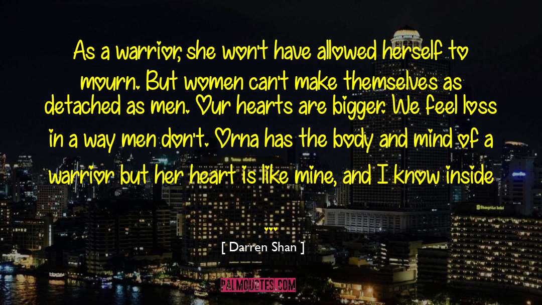 Women Workers quotes by Darren Shan