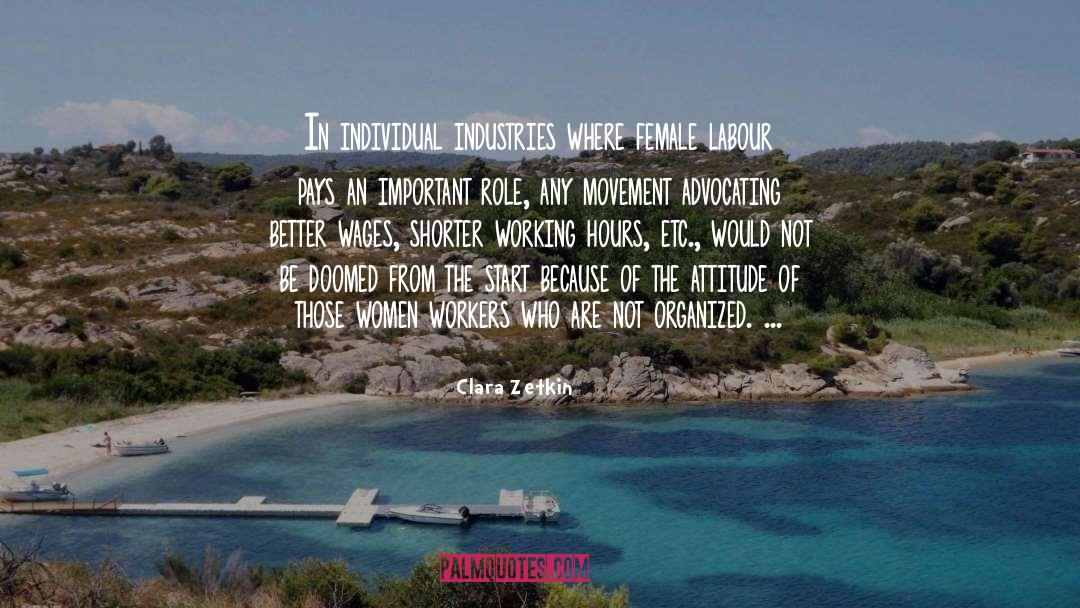 Women Workers quotes by Clara Zetkin