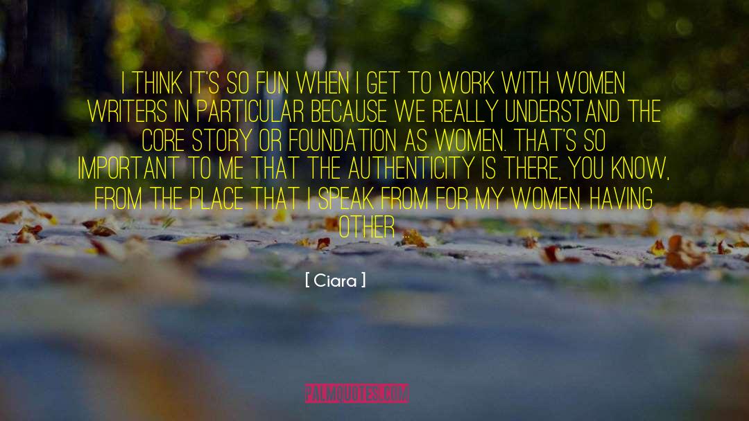 Women Writers quotes by Ciara